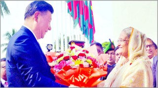 চীনা প্রেসিডেন্টকে ধন্যবাদ জানিয়ে শেখ হাসিনার চিঠি